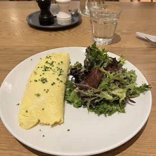 Mushroom spinach Omelette