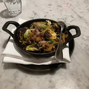 Roasted Brussels sprouts