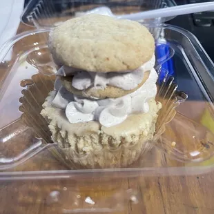 Snickerdoodle cupcake mini