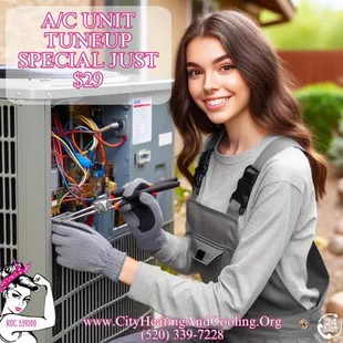 Is your A/C Unit ready for the summer heat in Arizona? Don&apos;t miss out on our $29 special! 
Limited Time Deal!