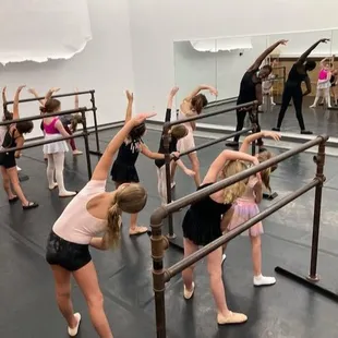 Youth Ballet class