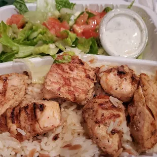 Chicken Kebab Plate