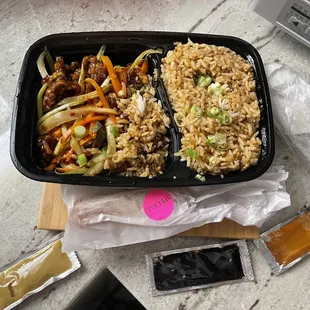 Crispy Beef lunchbox