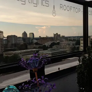 outside