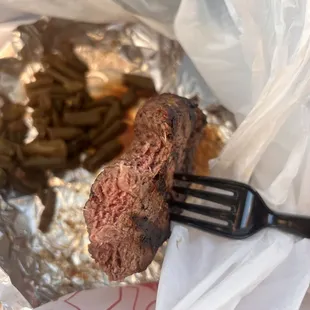 10 oz Ribeye "medium rare" was what I ordered