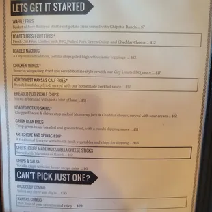 Menu, p. 1 - September 2024