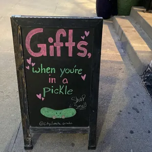 Great place for gifts (even if you're not in a pickle)