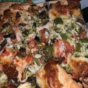 Veggie flatbread