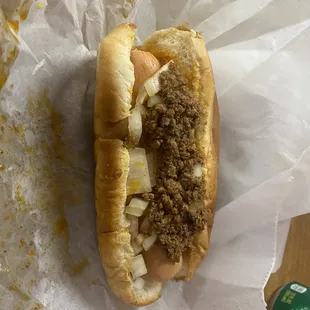 First Chili Dog