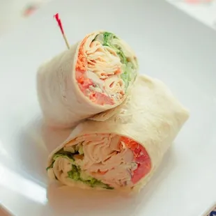 The Chicken on the Run wrap! So good!