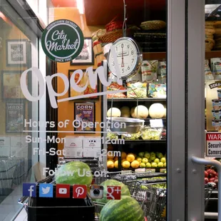 actually open 7am-midnight Sun-Thur., 7am-2am Fri &amp; Sat