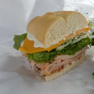 Turkey club was great!