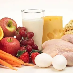 a variety of healthy foods