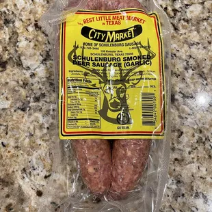 Smoked Deer Sausage