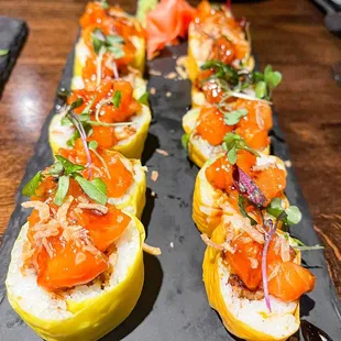 New Salmon Poke Roll