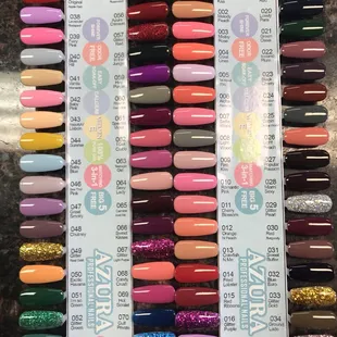 New dipping and gel colors