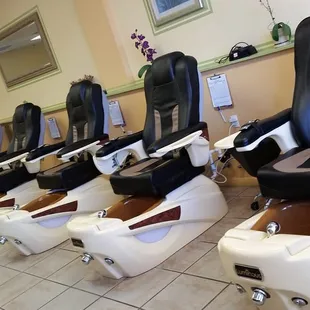 New spa chairs