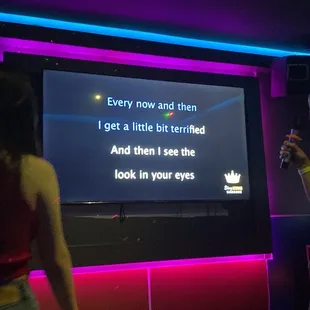 Karaoke room