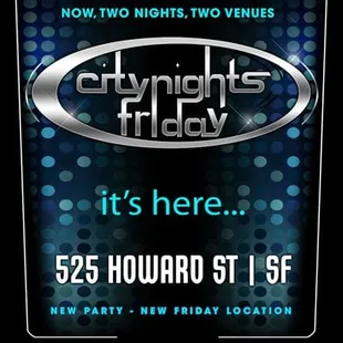 Every Friday at 525 Howard St.