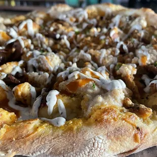 Buffalo chicken pizza