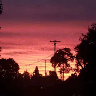 October sunrise. No filter needed.