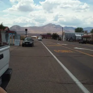 Looking the other way...