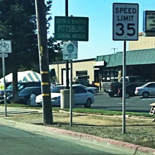 "Entering beautiful Pittsburg, Leaving Antioch." yeeee!