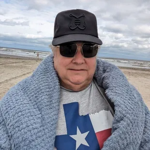 65 degrees and strong wind on the Texas coast today....brrrrr