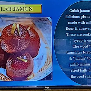 information about gulab jamun