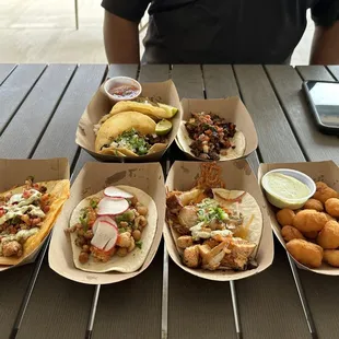  variety of food items