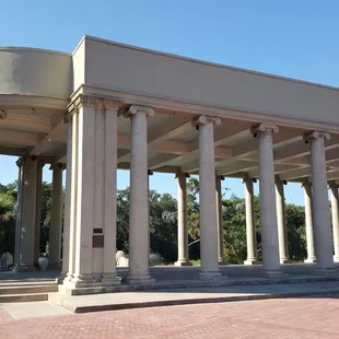 A beautiful sunny day in City Park at the Peristyle.