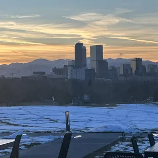 Sunset over the Skyline