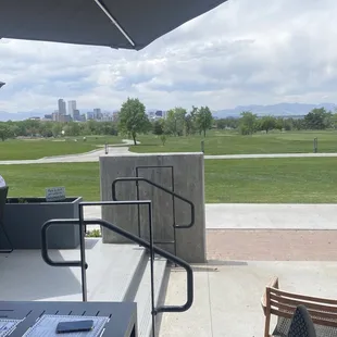 View from the clubhouse patio...