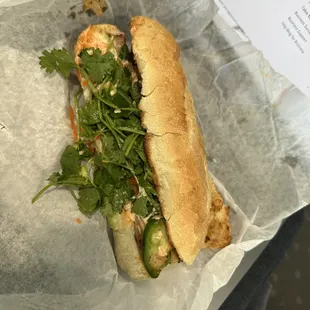 a little messily built, but it made a better dent in my tummy rumble post pho