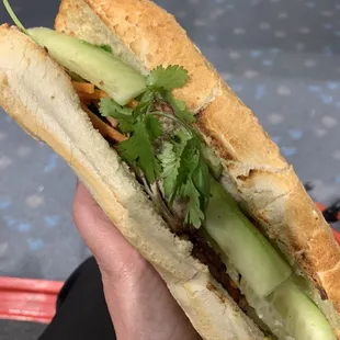 BBQ pork Banh mi