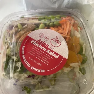 Asian chicken salad ($15.50)