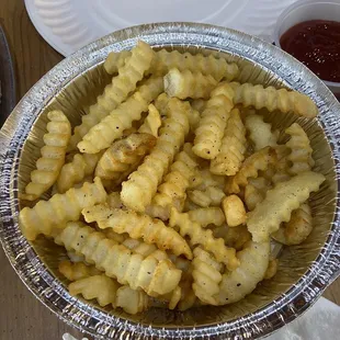 &quot;Waffle fries&quot;