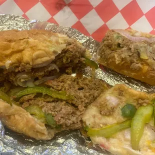 I'm not sure what this is, but it is NOT A PHILLY CHEESESTEAK!!!