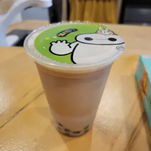 Root Beer Float Thai Tea