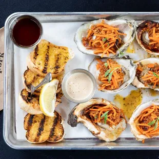 Grilled Oysters