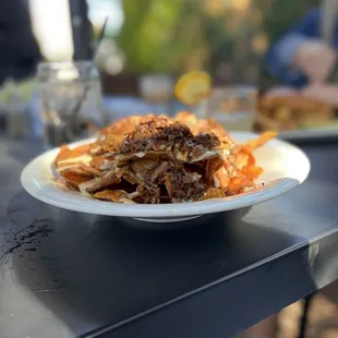 Brisket nachos