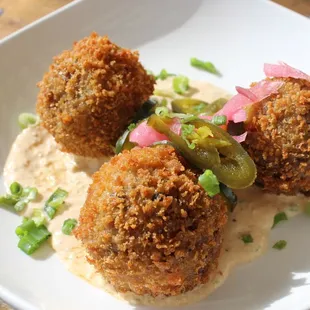 House made Boudin Balls