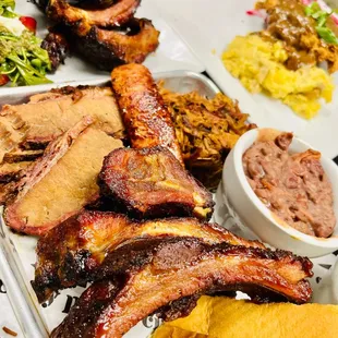 ribs, food, bbq ribs