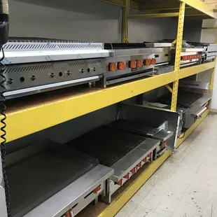 New and Used Griddles and Broilers
