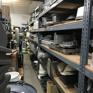 If you like thrift stores and cooking, you gotta check out our used room!