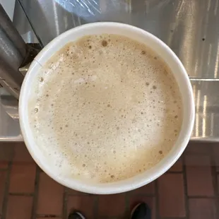 Terrible cappuccino. Worst I've had in a long time.