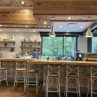 a view of the kitchen