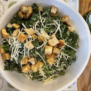 Kale Caesar Salad