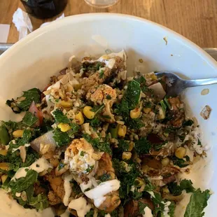 Buffalo Tempeh Bowl