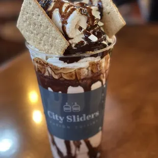 S&apos;mores milkshake